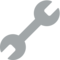 Wrench emoji on Mozilla